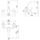 Misturador Monocomando Para Cozinha Bica Alta Com Arejador Articulado Kr684 Azul Matte Kromma - cfe383af-a6a6-44a7-972a-ab902d7b1c37