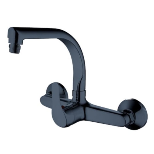 Misturador Monocomando Para Cozinha Bica Alta Com Arejador Articulado Kr684 Azul Matte Kromma - Imagem principal - 9de34bf9-20cf-4648-9c56-a4ce8bf7e57a