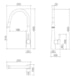 Misturador Monocomando Para Cozinha Bica Alta Com Ducha Extensível Kr389 Branco Matte Kromma - 19f39dac-8688-4d5f-b931-c8189385d134