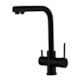 Misturador Monocomando Para Cozinha Bica Alta Com Saída Para Água Filtrada Rb3150 Black Matte Rubinettos - 27eea0f1-40e4-4d5e-a36e-c116ac8d98dd