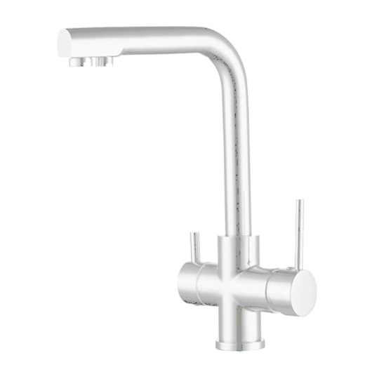Misturador Monocomando Para Cozinha Bica Alta Com Saída Para Água Filtrada Rb3150 Branco Matte Rubinettos - Imagem principal - 50935945-4d70-47e5-8bb5-c0ad247ce083