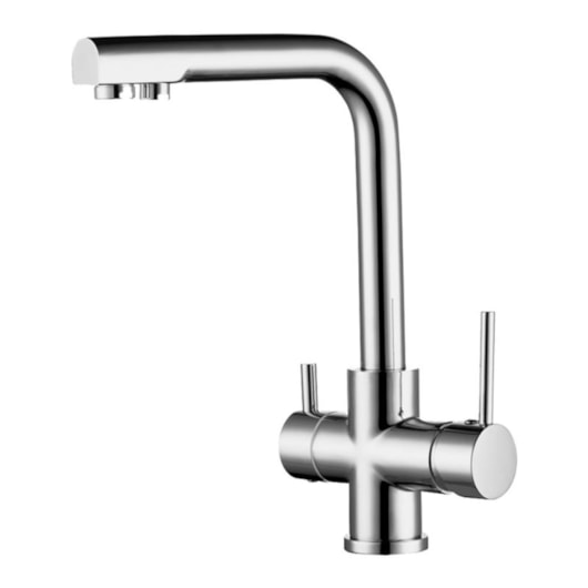 Misturador Monocomando Para Cozinha Bica Alta Com Saída Para Água Filtrada Rb3150 Cromado Rubinettos - Imagem principal - 0437bf44-15f6-424c-a388-527c269f616e
