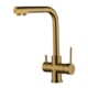 Misturador Monocomando Para Cozinha Bica Alta Com Saída Para Água Filtrada Rb3150 Dourado Escovado Rubinettos - 6c7a8bdb-0e7b-4a0e-83a2-c5f39201c399