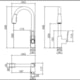 Misturador Monocomando Para Cozinha Bica Alta Giratória Kr018 Rose Gold Matte Kromma - 01f957cc-689c-43c9-87ca-2f4fcc2145c3