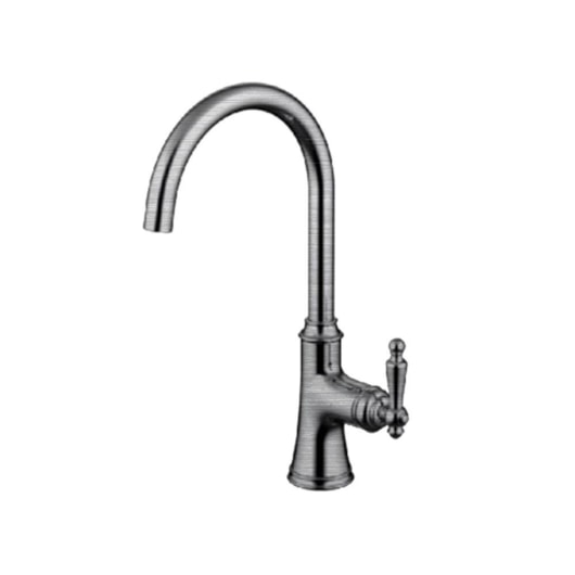 Misturador Monocomando Para Cozinha Bica Alta Giratória Kr391 Aço Escovado Kromma - Imagem principal - b35efdbf-841e-45bc-a43f-1a782d0e5cb9