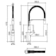 Misturador Monocomando Para Cozinha Bica Alta Giratóriatória Kr699 Cromado Kromma - a989b397-a945-4a52-a52a-86abdeed28f2