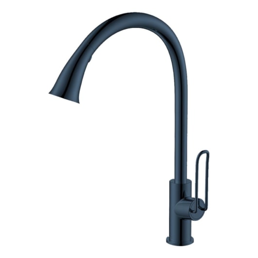 Misturador Monocomando Para Cozinha Bica Alta Kr018 Azul Matte Kromma - Imagem principal - 93ab7287-8924-4c88-a591-6b440baec938