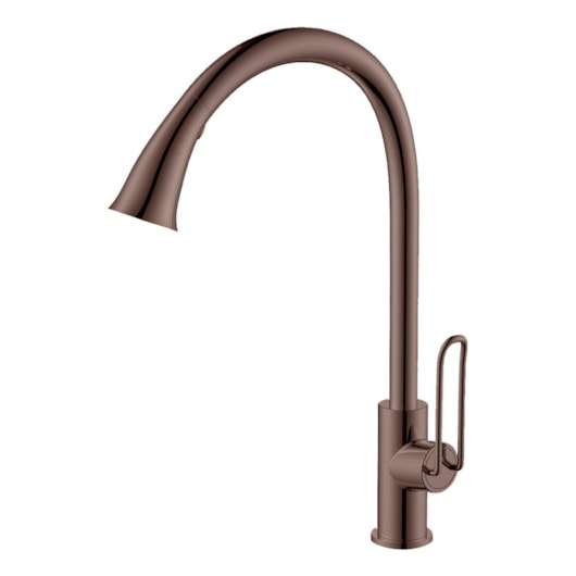 Misturador Monocomando Para Cozinha Bica Alta Kr018 Fendi Matte Kromma - Imagem principal - d554424d-d8e7-45eb-abf6-eb95cb273ac0