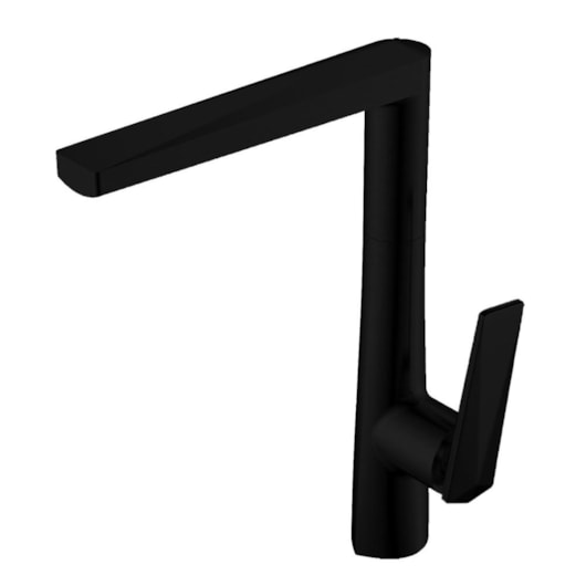 Misturador Monocomando Para Cozinha Bica Alta Kr293 Black Matte Kromma - Imagem principal - cf3f3649-0083-4820-afd1-45acc011eb54