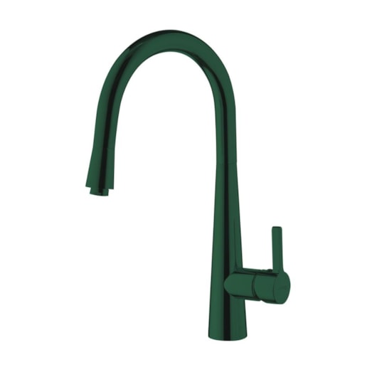Misturador Monocomando Para Cozinha Bica Alta Kr389 Verde Araucária Matte Kromma - Imagem principal - 1f9101a2-e4f8-4b7c-86fc-cf55b79b481c