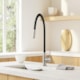 Misturador Monocomando Para Cozinha Bica Giratória Aço Escovado Drop - 3af96a58-4f91-49cb-859f-5d8a5c8fd020