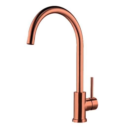 Misturador Monocomando Para Cozinha Bica Giratória Rb3385 Coral Light Matte Rubinettos - Imagem principal - fbf97ab3-28ab-4ec1-9f8a-68b3de9095b3