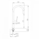 Misturador Monocomando para Cozinha de Mesa Bica Alta 400 White Debacco - 73a5ab8f-7600-4747-a61b-340a361a7564