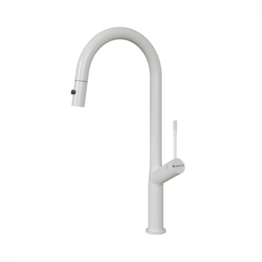 Misturador Monocomando para Cozinha de Mesa Bica Alta 400 White Debacco - Imagem principal - 47fa37ca-fa2c-4771-94fd-7dfc159d603e