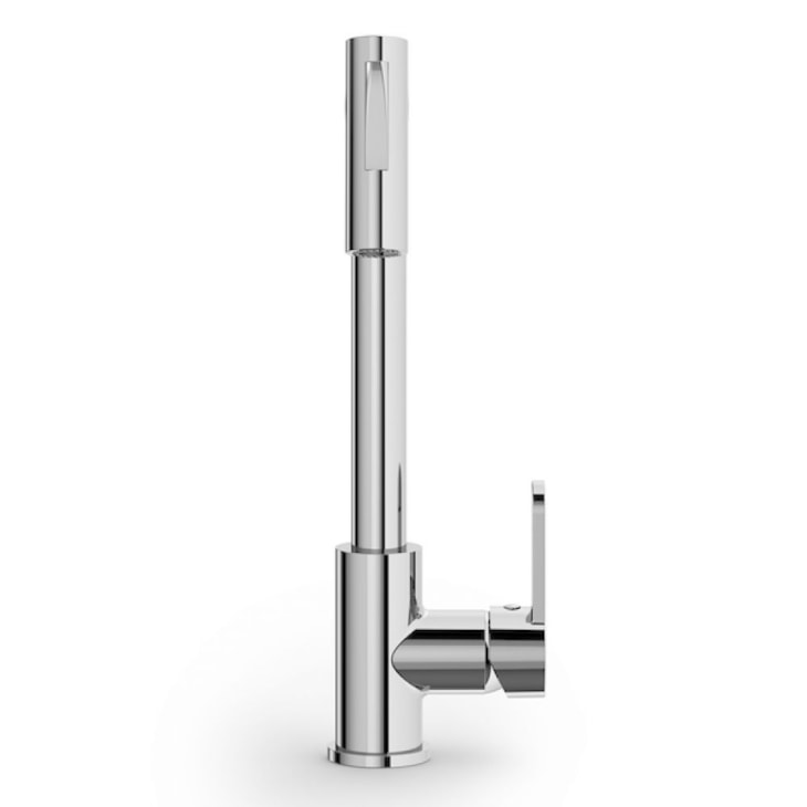 Misturador Monocomando Para Cozinha De Mesa Bica Alta Extraível Kitchen Cromado Celite