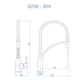 Misturador Monocomando Para Cozinha De Mesa Bica alta Gourmet 1/2 Fani - e65a64ba-0a8b-40f7-85e1-a684bf54ab8c