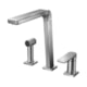 Misturador Monocomando Para Cozinha De Mesa Bistrô Com Ducha Grafite Escovado Docol - 01b4b109-7321-48ec-8ad2-ee46f6ef086c