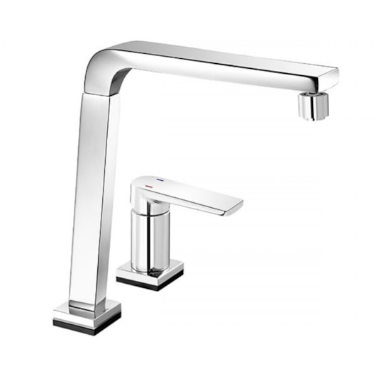Misturador Monocomando Para Cozinha De Mesa Bistrô Cromada Docol - Imagem principal - 2c15296d-4bc6-44ee-a0d1-61c717eedd9a
