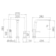 Misturador Monocomando Para Cozinha De Mesa Bistrô Tech Com Ducha Níquel Escovado Docol - ab3897a0-1b2a-45af-bbfe-bd1870f30b57