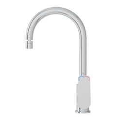 Misturador Monocomando Para Cozinha De Mesa Com Bica Móvel Level One Cromado Deca