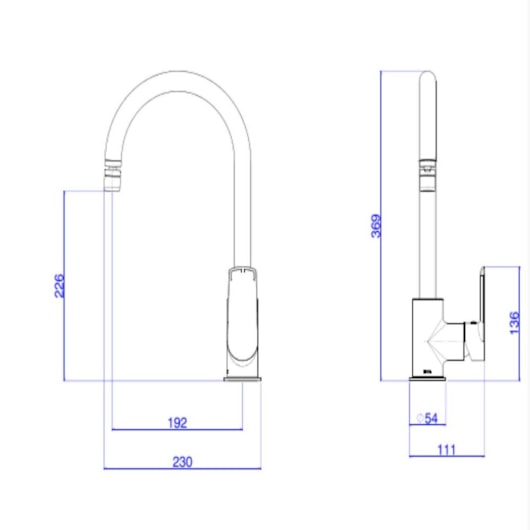 Misturador Monocomando Para Cozinha De Mesa Com Bica Móvel Level One Cromado Deca - Imagem principal - cee09f59-fa6d-44b7-b0b1-150e584c3697