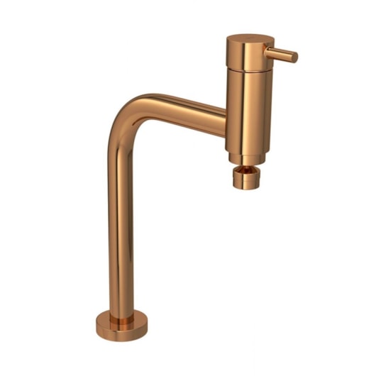 Misturador Monocomando Para Cozinha De Mesa Link Red Gold Deca - Imagem principal - 0ebb467c-7599-4ed7-a95f-63f59de3ace7