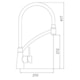 Misturador Monocomando Para Cozinha De Mesa Lorenchef C81 Preto Cromada Lorenzetti - 111c52d7-1aad-4927-b783-bbadb2fc101a