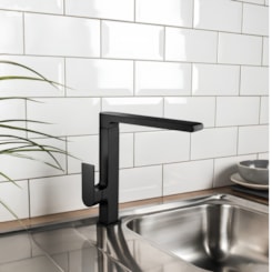 Misturador Monocomando Para Cozinha De Mesa LorenLike B78 Black Lorenzetti