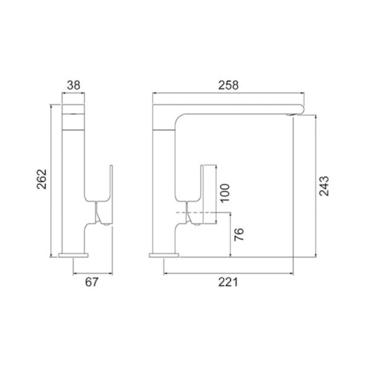 Misturador Monocomando Para Cozinha De Mesa LorenLike B78 Black Lorenzetti - Imagem principal - 811e869e-5e27-4f8f-9a11-1874f3f73ca0