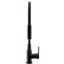 Misturador Monocomando Para Cozinha De Mesa Mendoza 6256 BK604 Preto Fosco Fani