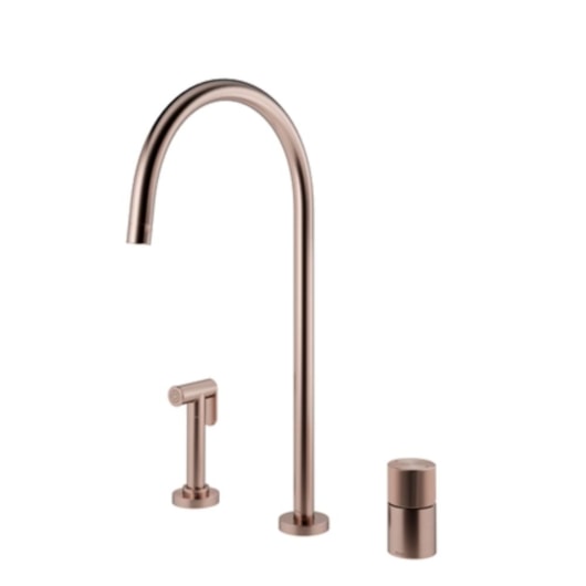 Misturador Monocomando Para Cozinha Dl Cobre Escovado Mix&Match Docol - Imagem principal - c1482959-34dc-40ce-8b72-6954c58cdf16