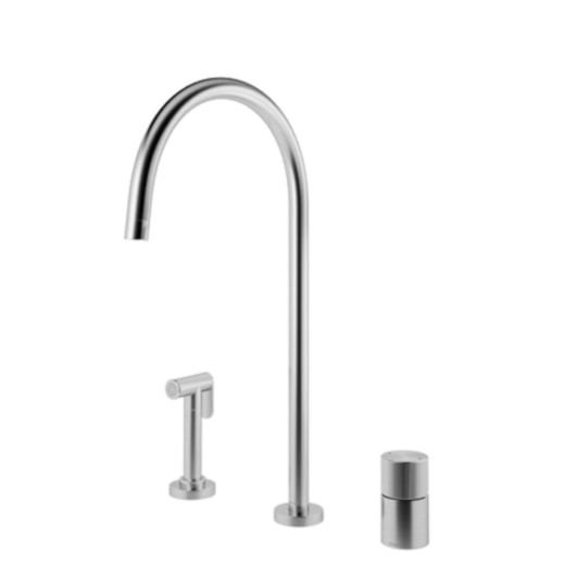 Misturador Monocomando Para Cozinha Dl Inox Escovado Mix&Match Docol - Imagem principal - c064c55e-8f16-4349-b048-6c9f62cf79f0
