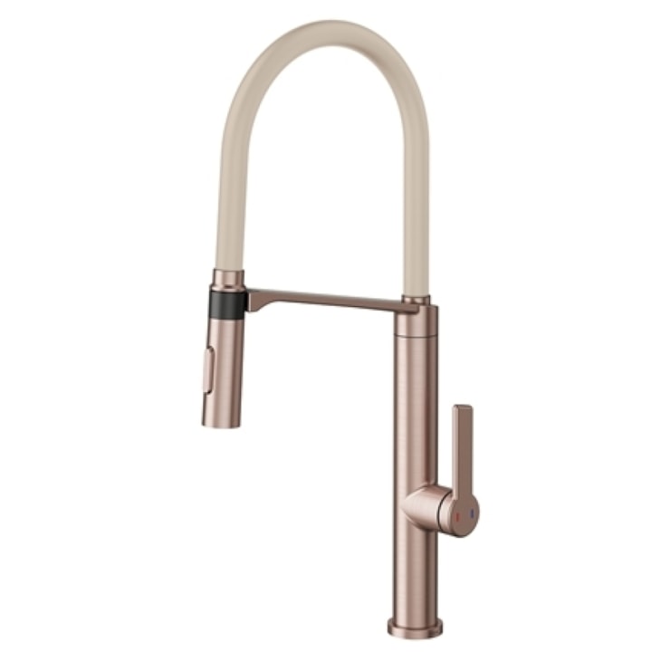 Misturador Monocomando Para Cozinha Doc Cobre Escovado Areia Docol