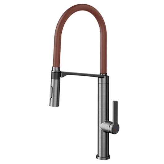 Misturador Monocomando Para Cozinha Doc Grafite Escuro/Corten Docol - Imagem principal - 9c8c2339-e369-4257-ad3d-7acc54495309