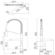 Misturador Monocomando Para Cozinha Duas Bicas Giratórias Bica Alta Rb3365 Black Matte Rubinettos - af07ab03-6453-4174-983d-75ac2e603b85
