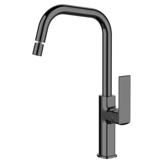 Misturador Monocomando Para Cozinha Frame Grafite Lexxa - Imagem principal - 24dfd26e-3f7c-4ddc-b4cd-711a1d5c3298