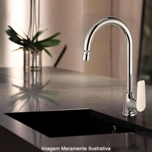 Misturador Monocomando Para Cozinha LorenMix 2257 C72 Lorenzetti - Imagem principal - a3e02d1f-2aee-44fc-b7a4-8a670d26faec