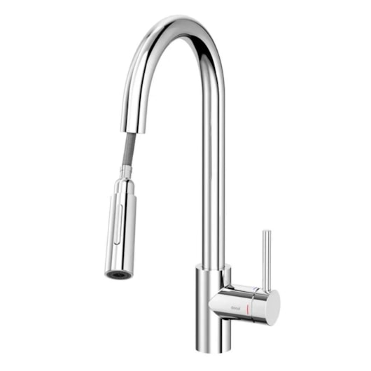 Misturador Monocomando Para Cozinha Spice Pro Cromado Docol - Imagem principal - fa670239-ed88-495b-a8ff-4ef7628b4b05
