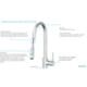 Misturador Monocomando Para Cozinha Spice Pro Cromado Docol - b816eb4f-1c9e-4c67-8c51-683f82432e43