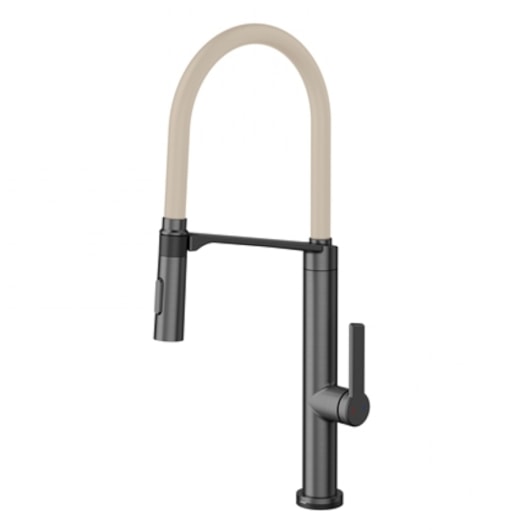 Misturador Monocomando Para Cozinha Vox Grafite Escovado Com Areia Docol - Imagem principal - bb1d1160-fa46-415c-b93c-6e7c13a29d50