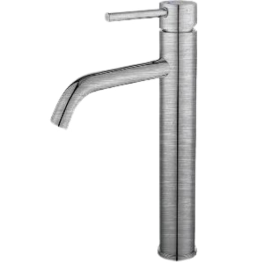 Misturador Monocomando Para Lavatório Bica Alta Aço Escovado Drop - Imagem principal - f9799c8e-338c-4438-b52c-44a652995487
