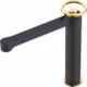 Misturador Monocomando Para Lavatório Bica Alta Com Esfera Onix Cielo Rb6220 Black Matte E Dourado Rubinettos - 7fb56a05-48f0-468e-84c5-7fc91f7d1c22