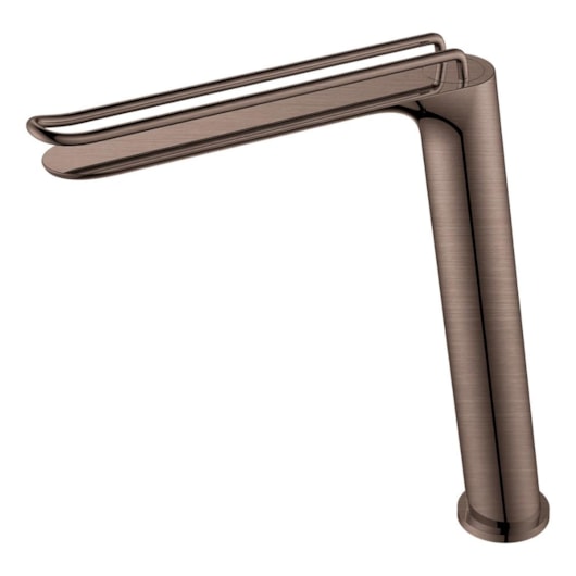 Misturador Monocomando Para Lavatório Bica Alta Kr017 Bronze Hera Kromma - Imagem principal - 7dd00635-4f90-4751-b344-81bdf9ed5df9