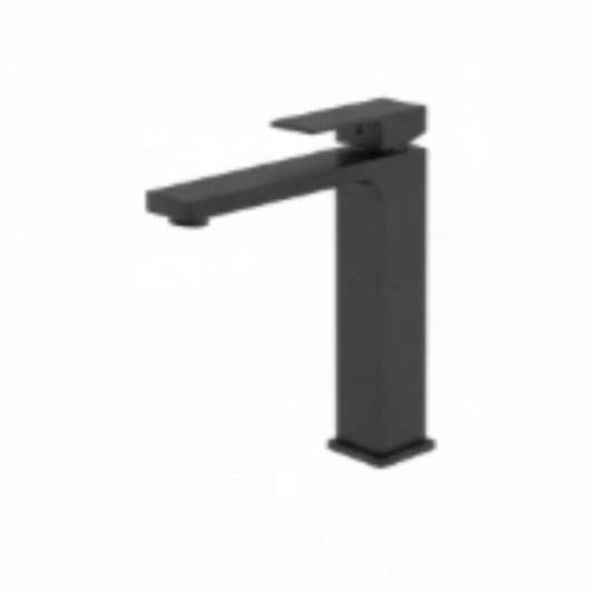 Misturador Monocomando Para Lavatório Bica Alta Kr279 Black Matte Kromma - Imagem principal - 1953e27e-40bb-4f25-bb69-cc171cc0b1de