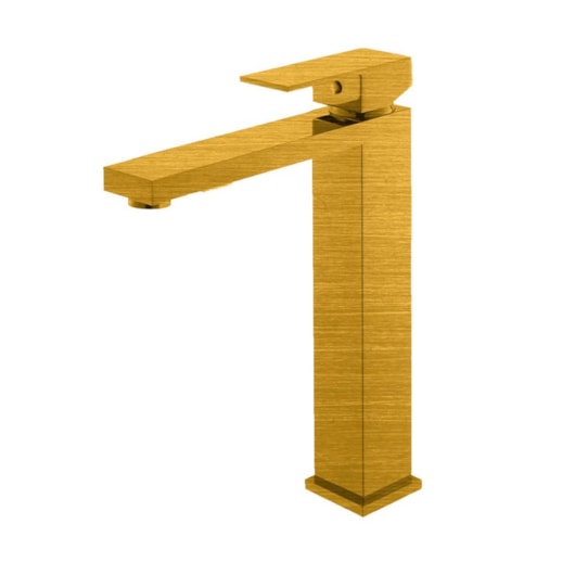 Misturador Monocomando Para Lavatório Bica Alta Kr279 Bronze Escovado Kromma - Imagem principal - 66126fb5-ba24-4853-bb43-460dac944f83