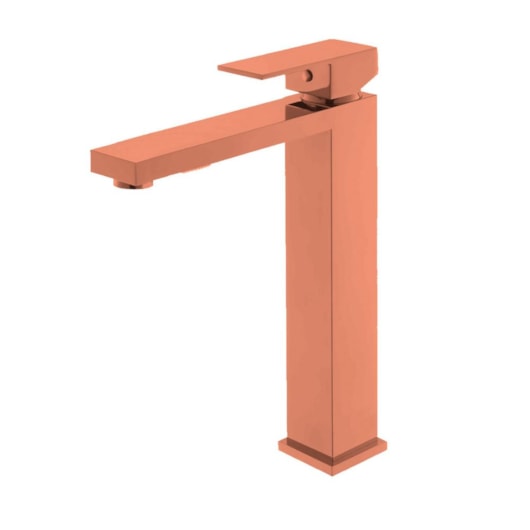 Misturador Monocomando Para Lavatório Bica Alta Kr279 Coral Light Matte Kromma - Imagem principal - bbbe6d15-7b44-4562-99fc-8240a39e2db0