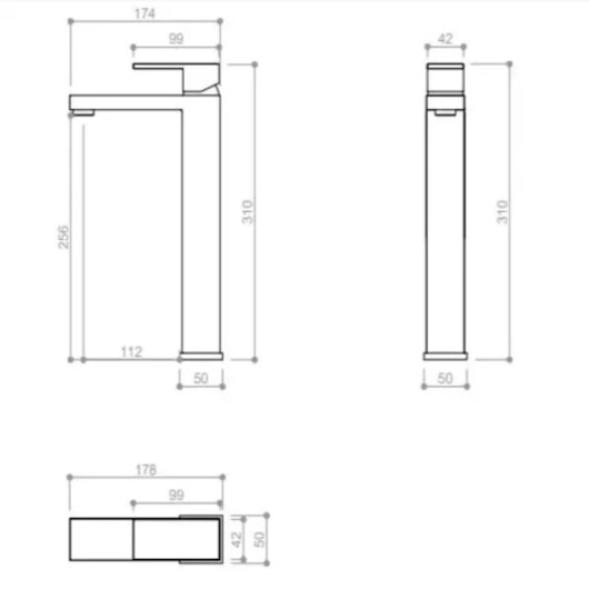 Misturador Monocomando Para Lavatório Bica Alta Kr279 Cromado Kromma - Imagem principal - 15e82beb-f610-49da-872c-956954a3897b