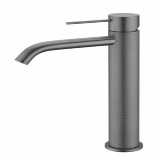 Misturador Monocomando Para Lavatório Bica Alta Kr449 Titânio Kromma - Imagem principal - 3bb89cfc-f2ff-490b-a5d1-d1812e664e0d