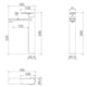 Misturador Monocomando Para Lavatório Bica Alta Kr679n Cromado - 74ba0079-a0cc-43e3-bd2a-936c6aaec3fb