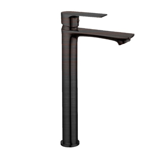 Misturador Monocomando Para Lavatório Bica Alta Kr679n Ébano Escovado Kromma - Imagem principal - 58a4c568-21cb-4af1-9513-70bc762959ed
